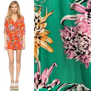 Yumi Kim Green Dragon Flower Romper
